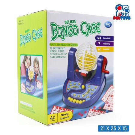 لعبة بنغو كيج العائلية – Bingo Cage Game